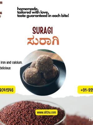 Suragi – Ragi Sweet | Finger Millet Mithai | Healthy Traditional Sweet by Olithu